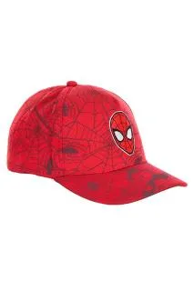 GORRA SPIDERMAN ROJA T.54CM