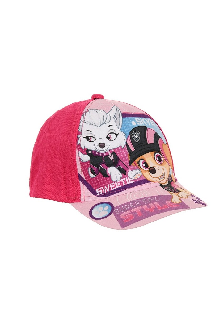 GORRA PAW GIRL FUCSIA