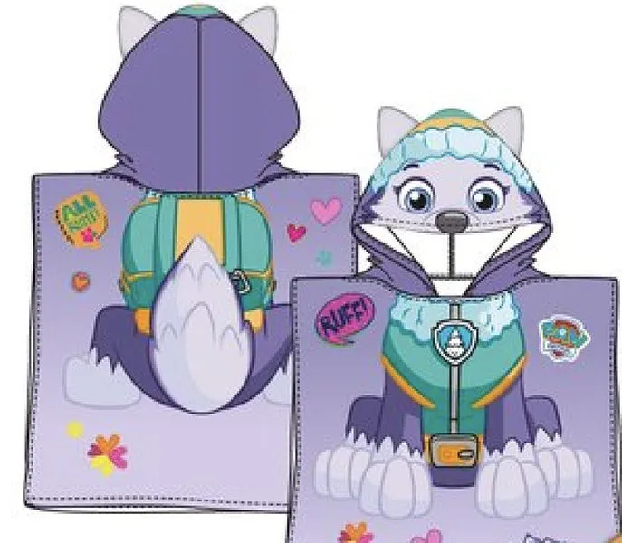 PONCHO PAW PATROL EVEREST SUN CITY