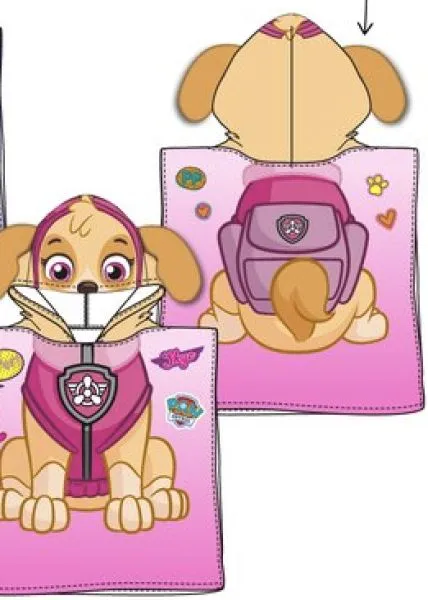 PONCHO PAW PATROL SKYE SUN CITY