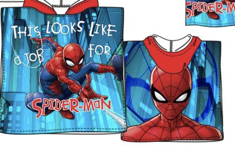 PONCHO PLAYA SPIDERMAN JOB