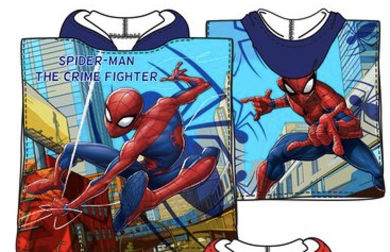 PONCHO PLAYA SPIDERMAN CRIME FIGHTER