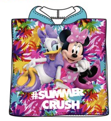 PONCHO MINNIE/DAISY MICROFIBRA