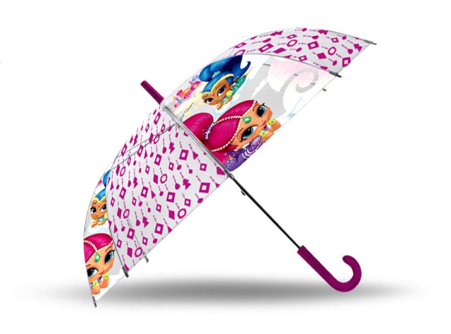 PARAGUAS TRANSP. 19   AUTOMATICO SHIMMER AND SHINE