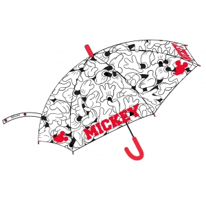 PARAGUAS MICKEY BLANCO/NEGRO