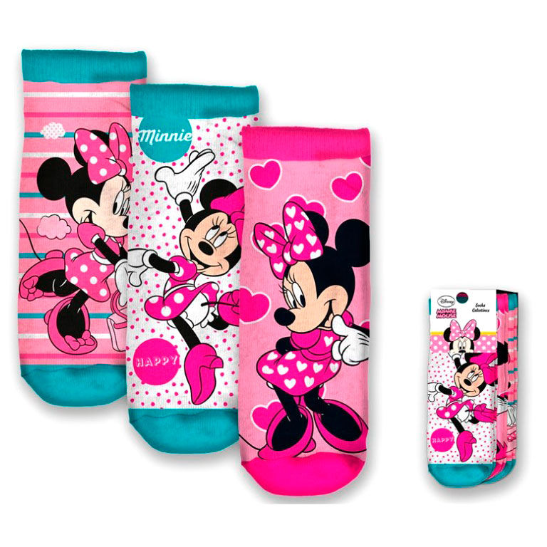 PACK 3 CALCE.MINNIE T.27-30