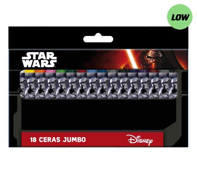 CERA PLASTIDECOR JUMBO 18PZS. STAR WARS_1