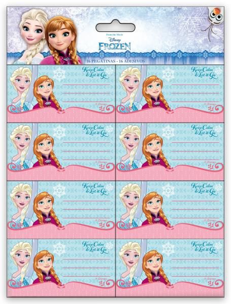 PEGATINAS 16UND. FROZEN