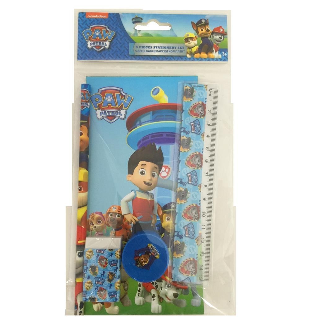 Blister PVC bag 5pzs. Paw Patrol