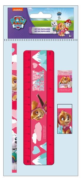 Blister papeleria 4 pzs. Paw Patrol Chica