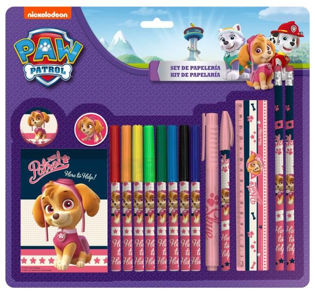 Set papelería 16 pzs. Paw Patrol Girl