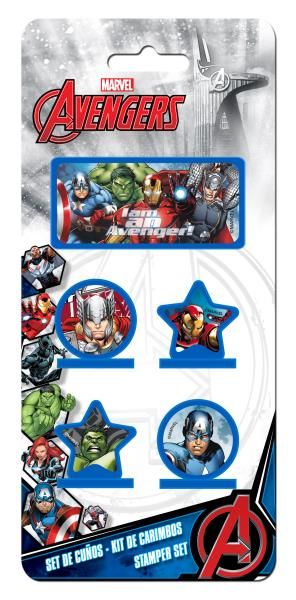 Set Stampers 5 pzs. Avengers