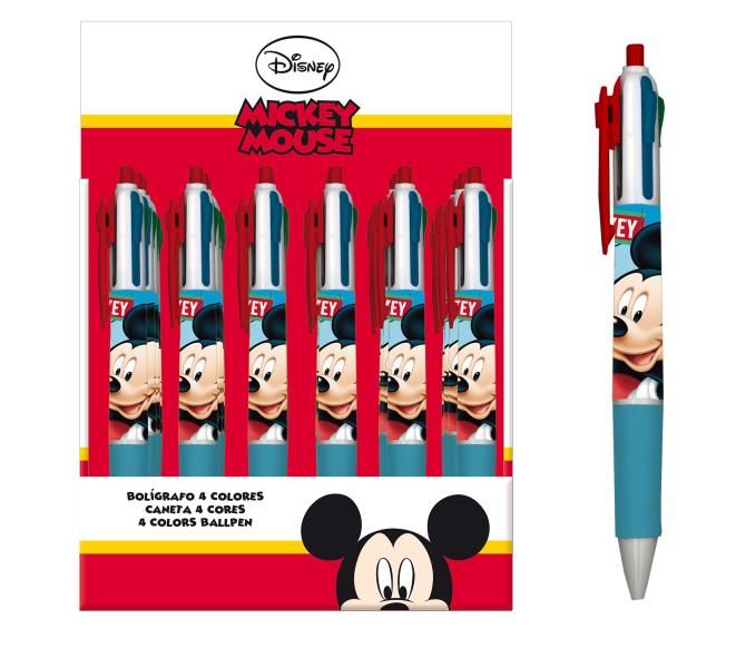 Boli 4 colores en expositor 197x145x105 mm Mickey