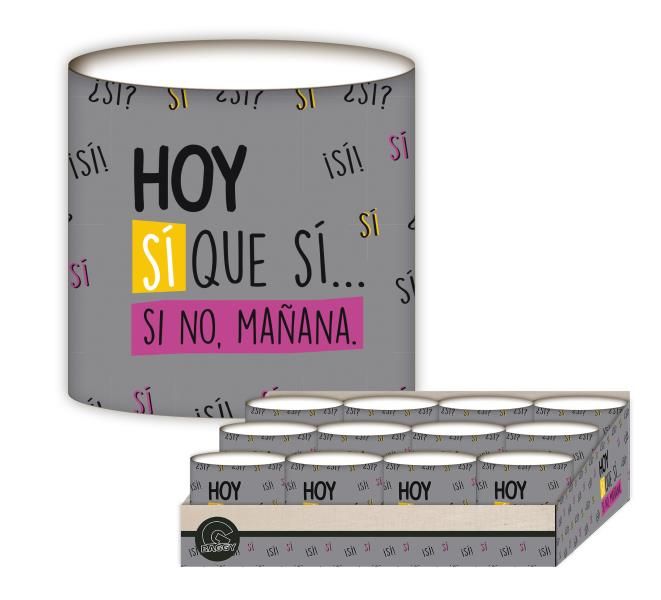 Cubo portalapices en expositor Baggy Sí que Sí