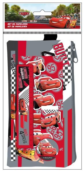 BLISTER ESTU.PLANO 4PZS.+PEGATINA CARS