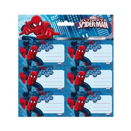 Pegatinas 16 uds. Spiderman