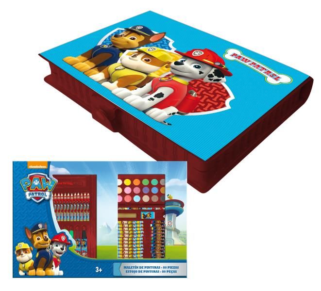 MALETIN 80PZS. PAW PATROL