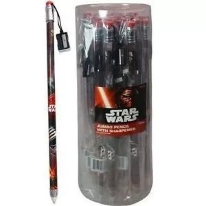 LAPICES GIGANTES CON SACAPUNTAS STAR WARS 1