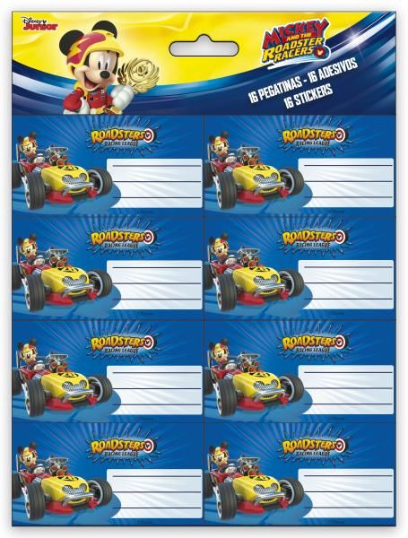 Pegatinas 16 uds. Mickey