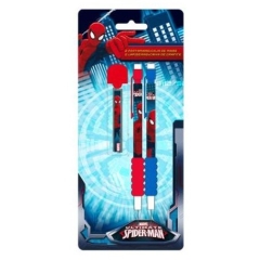 Blister 2 portaminas +recambio Spiderman