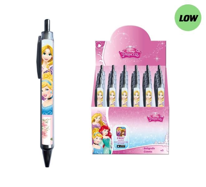 Boligrafos en Expositor Princesas