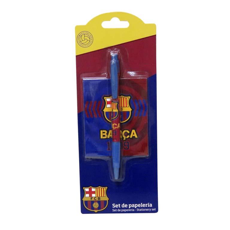 SET PAPELERÍA BOLI+MEMO BARÇA