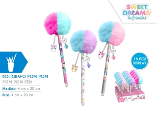 BOLI POM POM + ACCESORIO - DISPLAY SWEET DREAMS AND FRIENDS