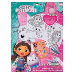 SET COLOREAR GABBYS DOLLHOUSE