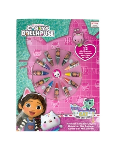 LIBRETA CON PINTURAS GABBYS DOLLHOUSE