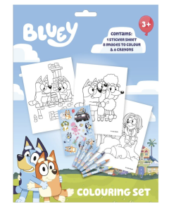 SET DE COLOREAR CON NOTEBOOK BLUEY