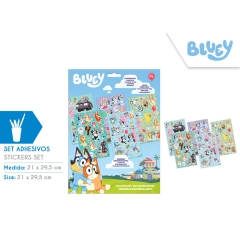 SET DE STICKERS BLUEY
