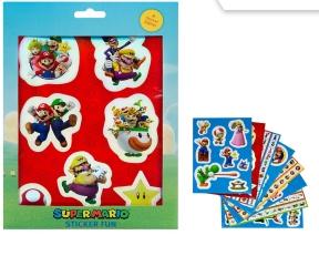 PEGATINAS DIVERTIDAS SUPER MARIO