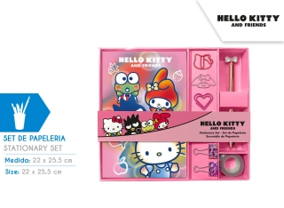 SET PAPELERIA HELLO KITTY