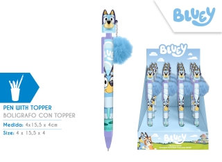 BOLIGRAFO TOPPER BLUEY CDU