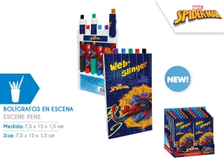 BOLIGRAFO ESCENA SPIDERMAN EN CDU