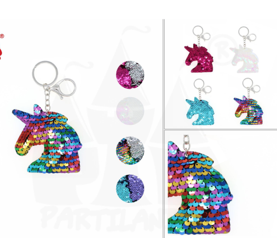 LLAVERO BLING UNICORNIO