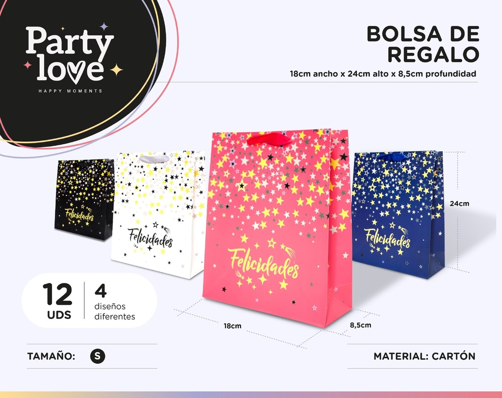 BOLSA REGALO L ESTRELLAS