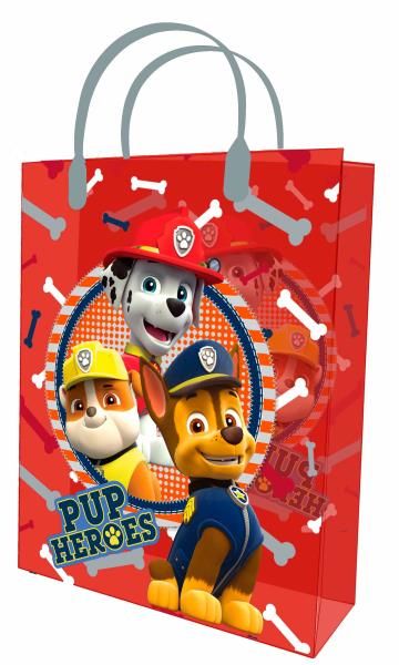 BOLSA DE PROPILENO 26X10X32CM. PAW PTROL