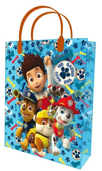 BOLSA DE PROPILENO 26X10X32CM. PAW PTROL