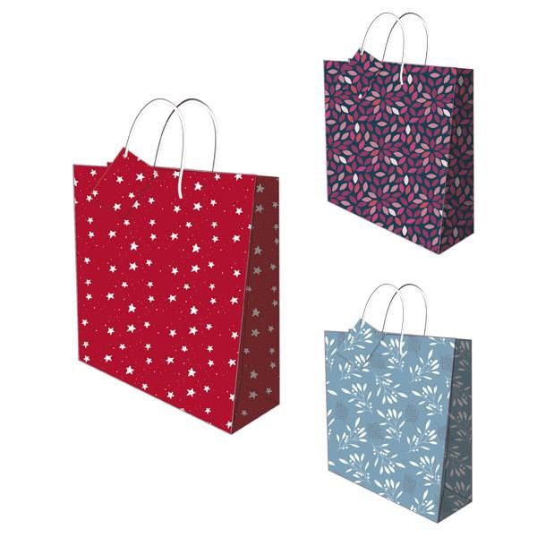 Bolsa papel XL 44x31,5x11 cms. Baggy Estampados