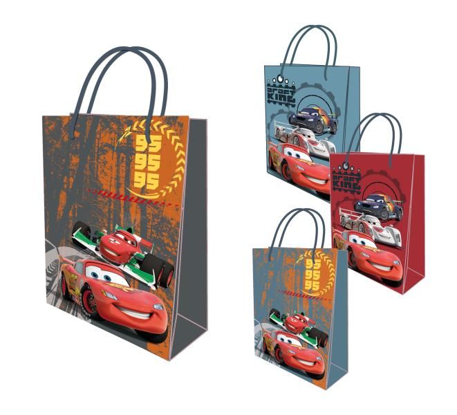 Bolsa papel 32X44X11,5 Cars
