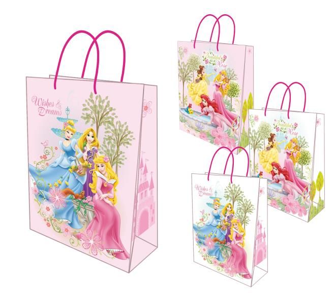 Bolsa papel 32X44X11,5 Princesas