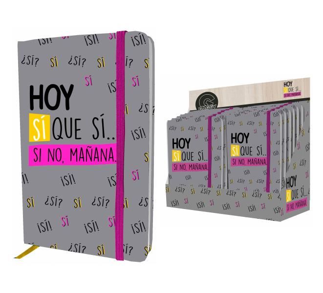 Cuaderno viaje A6 Sí que sí.Baggy