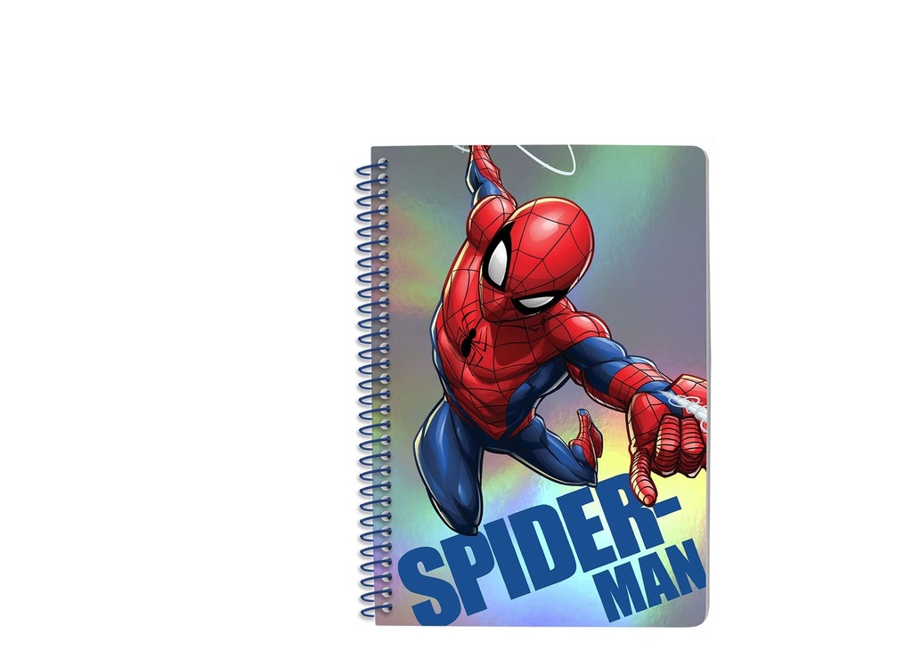 LIBRETA A5 CON GOMA EN CDU SPIDER-MAN