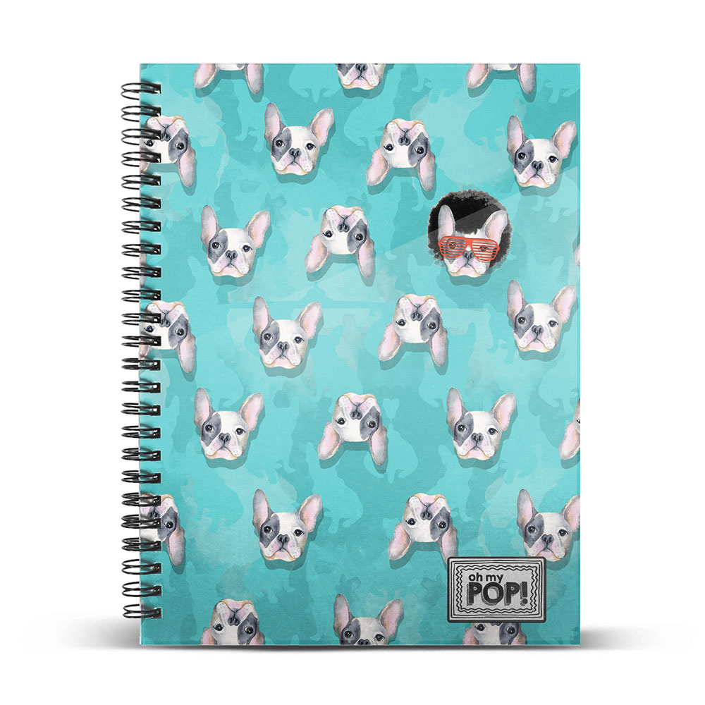 OHMYPOP Cuaderno C DIN A4 Doggy