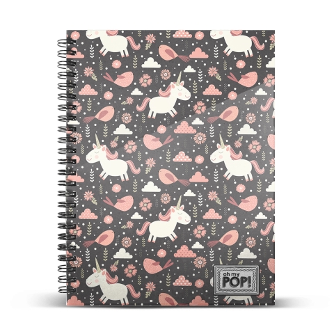 OHMYPOP Cuaderno C DIN A4 Fantasy