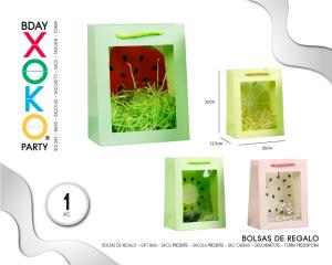 BOLSA VENTANA FRUITS 26*32*12,5