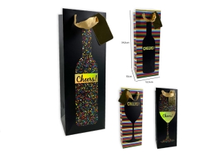 BOLSA DE VINO 12,5*34,5*10 CHEERS