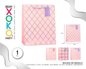 BOLSA REGALO PINKY DEGRADADO 18*23*10