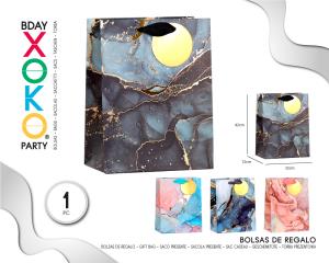 BOLSA REGALO MARBLE 32*42*11.5
